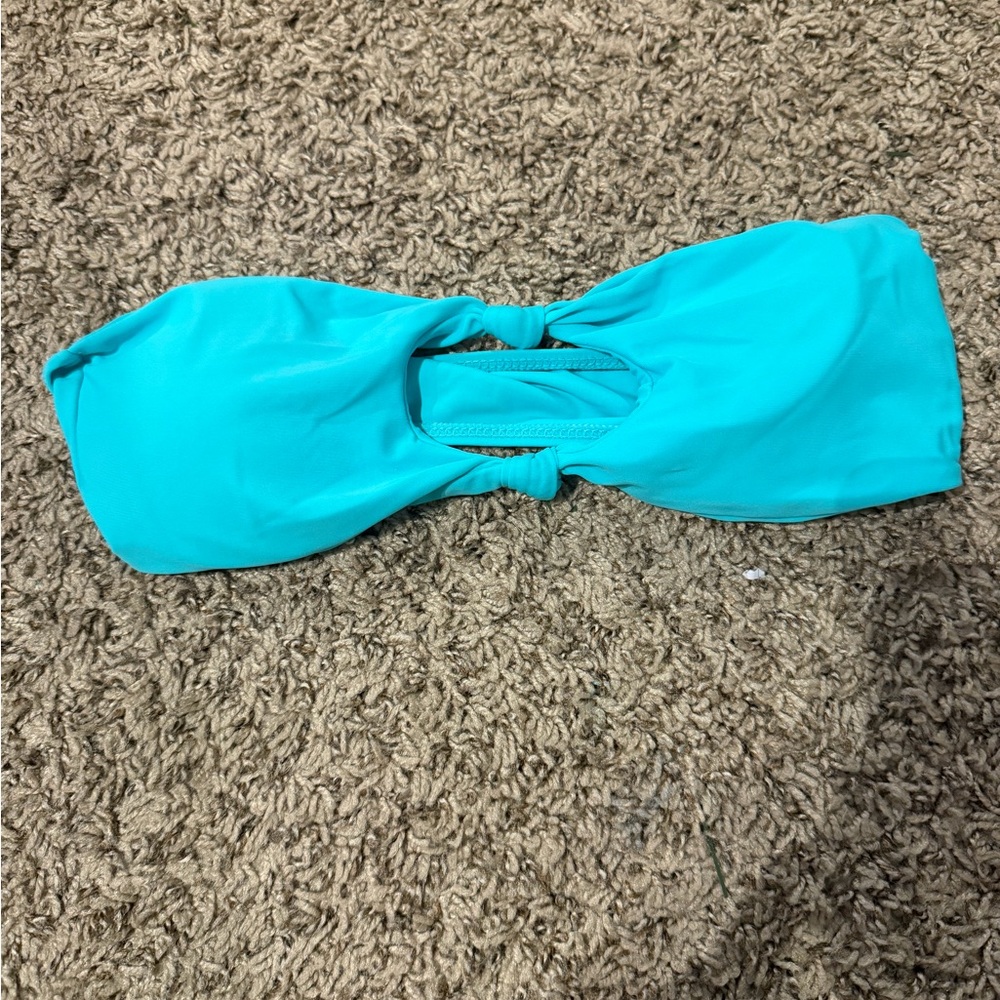 SHEIN Aqua Bikini Top